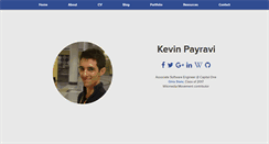 Desktop Screenshot of kevinpayravi.com